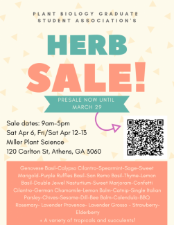 PBGSA Herb Sale!